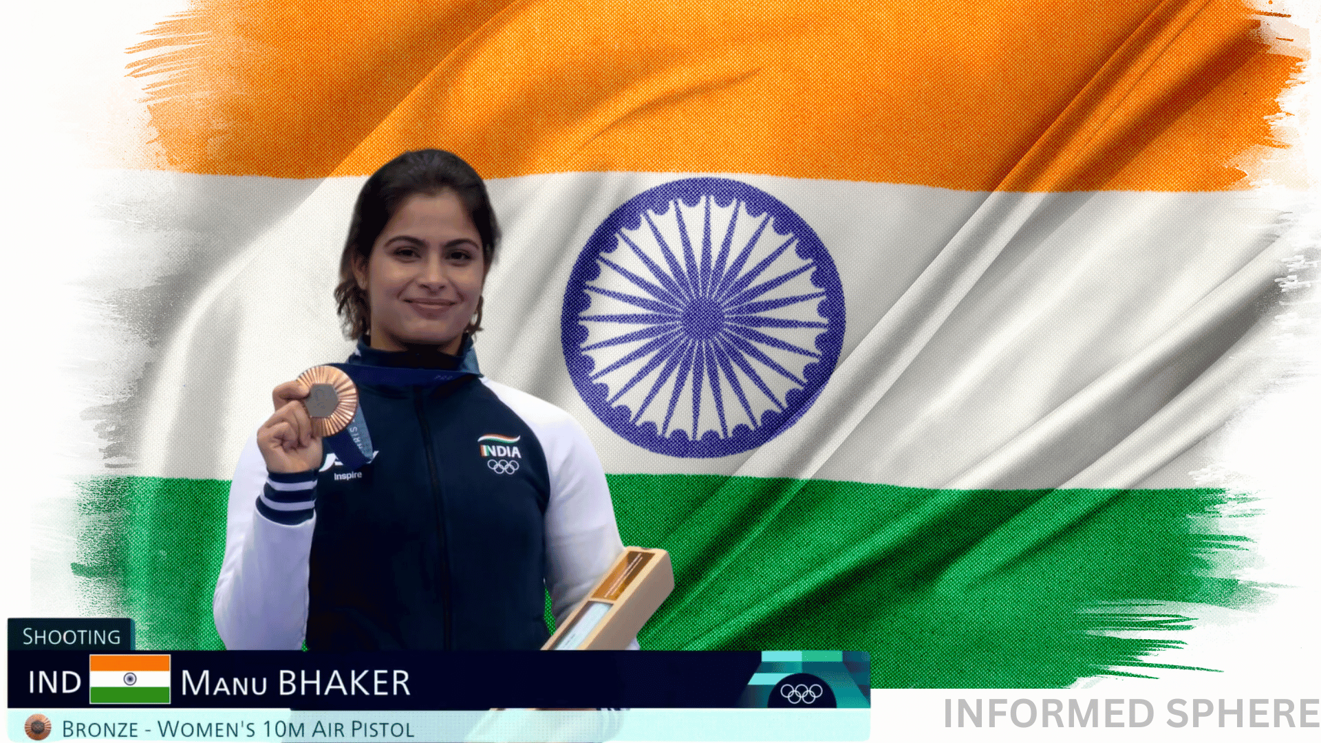 Manu Bhaker Wins India’s First Medal at 2024 Olympics