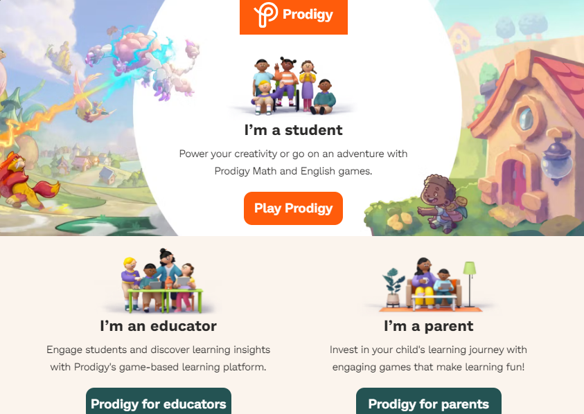 prodigy log in page